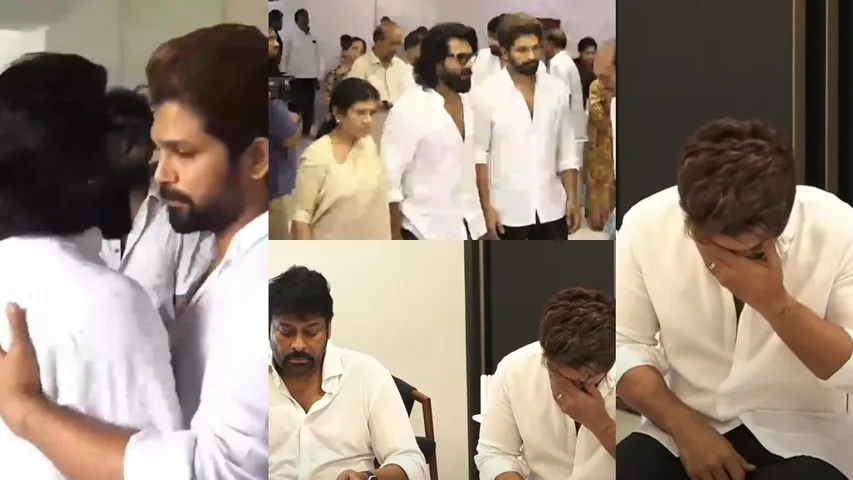 allu arjun - Chiranjeevi