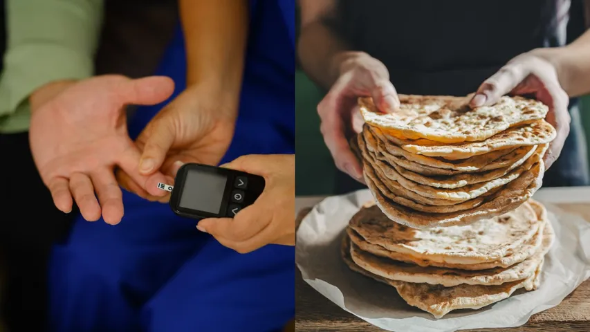 Multigrain flour roti