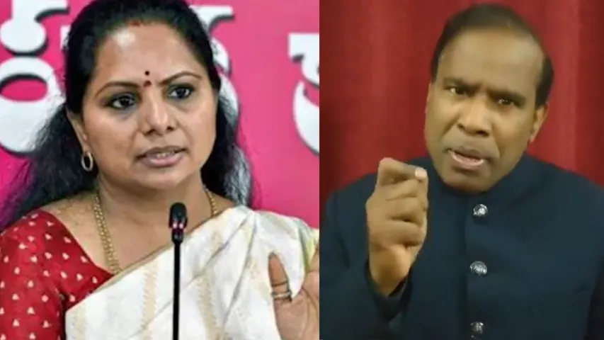 KA Paul invite  KCR's daughter Kavitha join to BC’s party Praja Santh Party