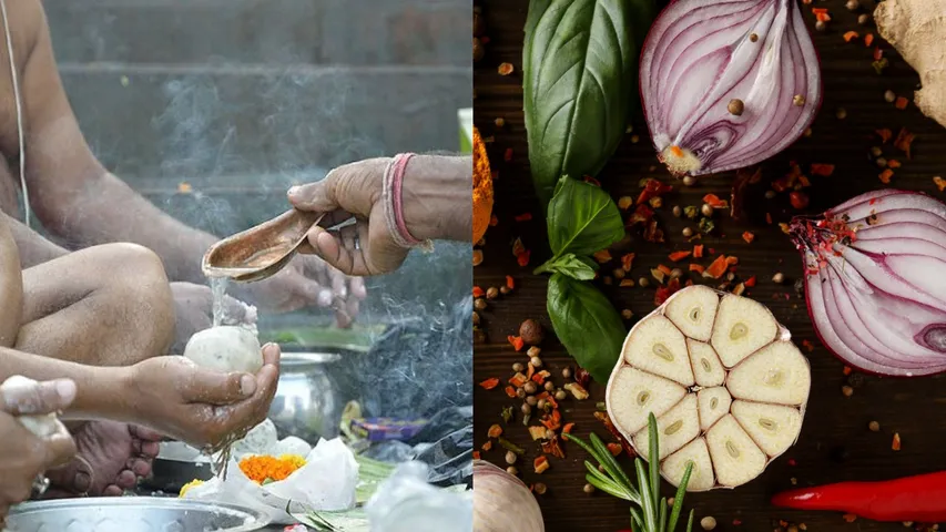onion garlic and Paternal side