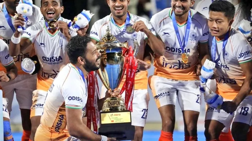 Indian hockey team win