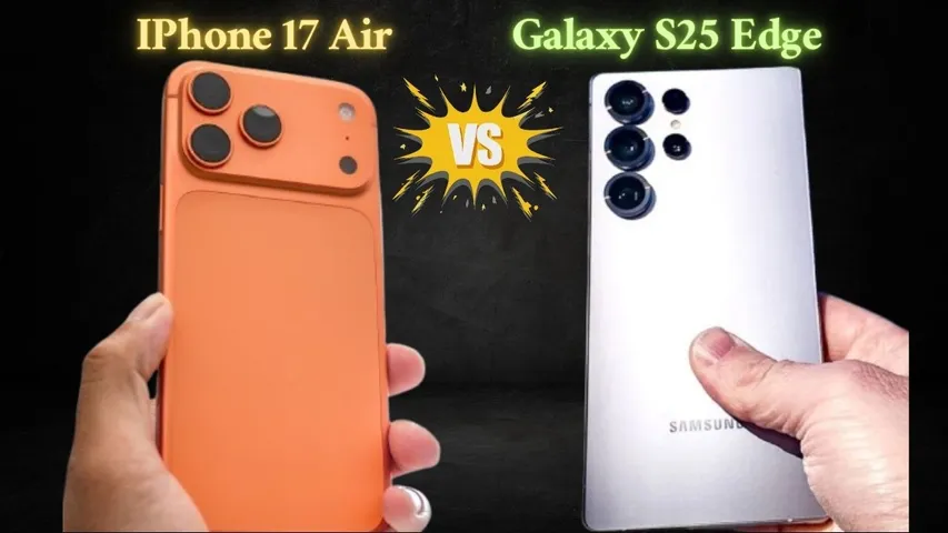 iphone 17 air vs Samsung Galaxy S25 Edge