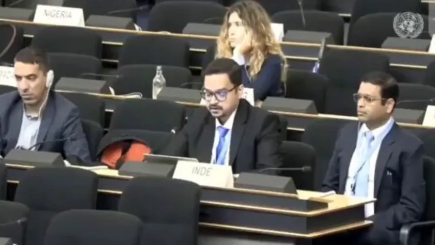 Indian diplomat Kshitij Tyagi