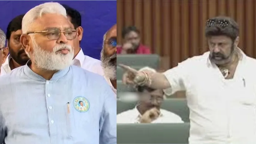 ambati rambabu counter to MLA Balakrishna for sensational comments on ap ex cm ys jagan