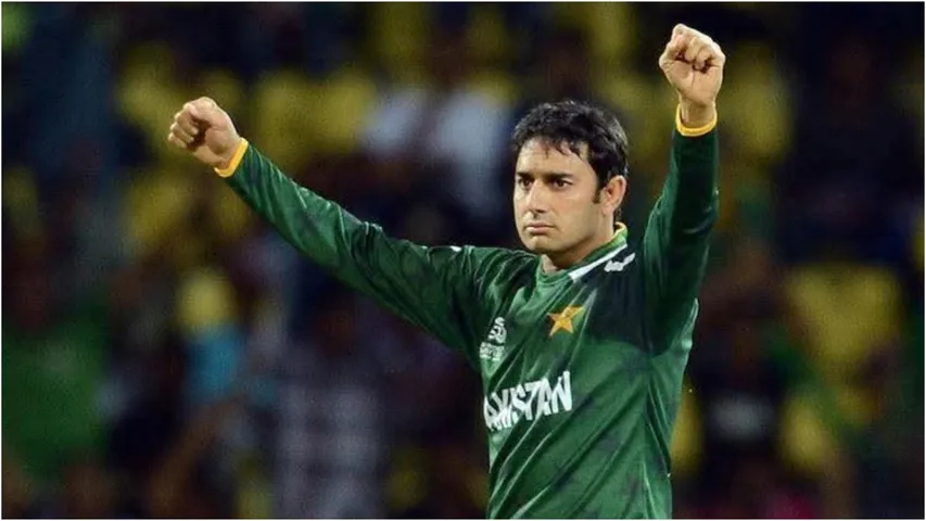 Pakistan player Saeed Ajmal