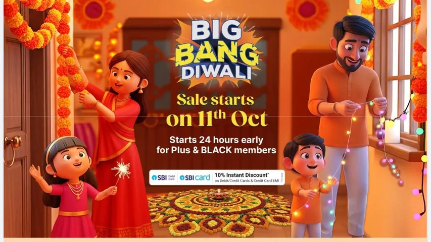 Flipkart Big Bang Diwali Sale 2025