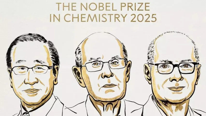 Chemistry Nobel Prize awarded to trio in field of metal–organic frameworks