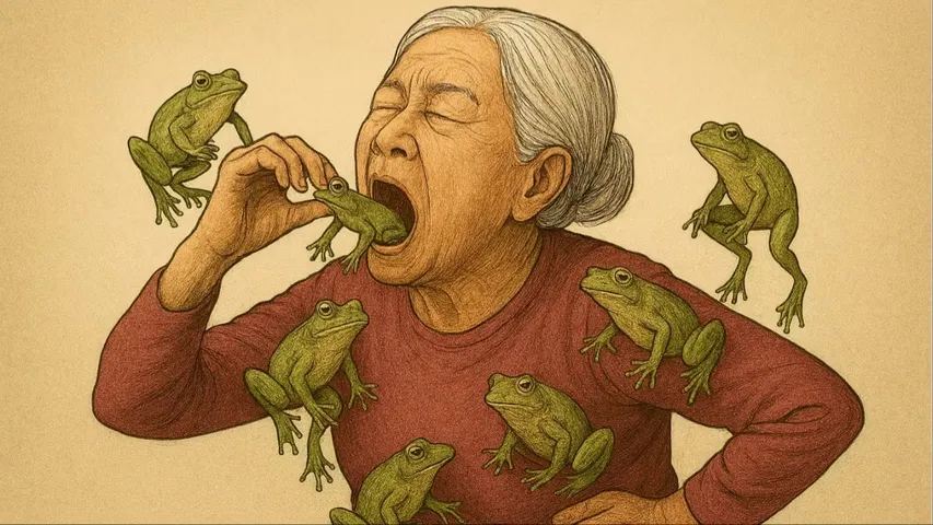 Swallows Live Frogs