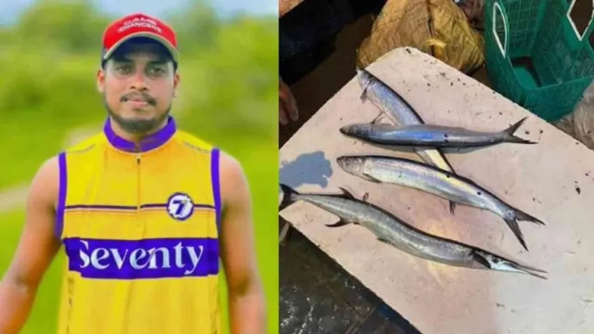 Fisherman death by fish