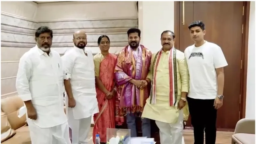 Konda couple visits CM Revanth's house