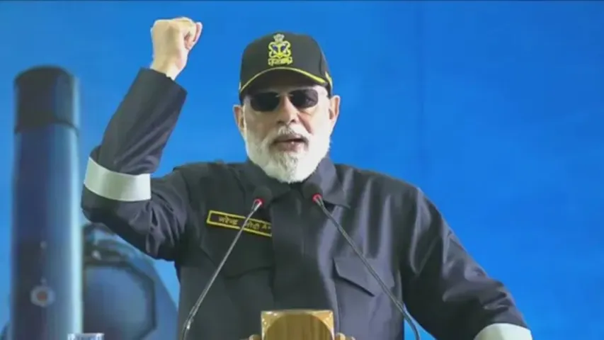 modi with navy