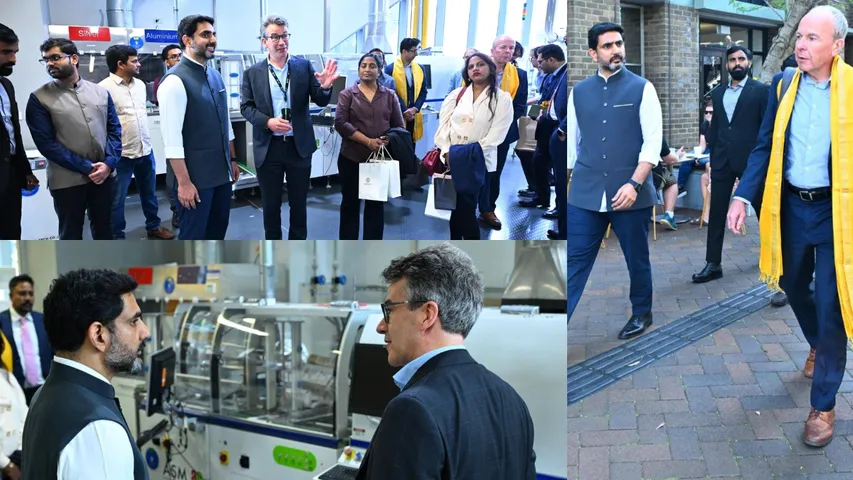 nara Lokesh Australia tour