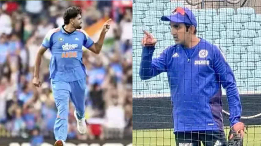 gautam gambhir warning to harshit rana
