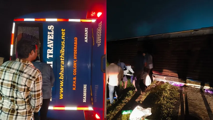 Bus accident in Eluru