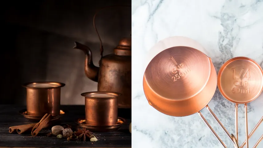 Copper and brass utensils