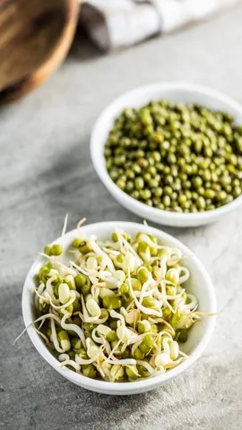 sprouted  chickpeas vs peas