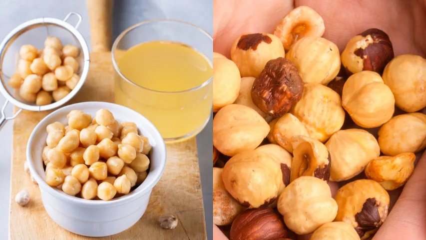 Roasted chickpeas vs. soaked chickpeas