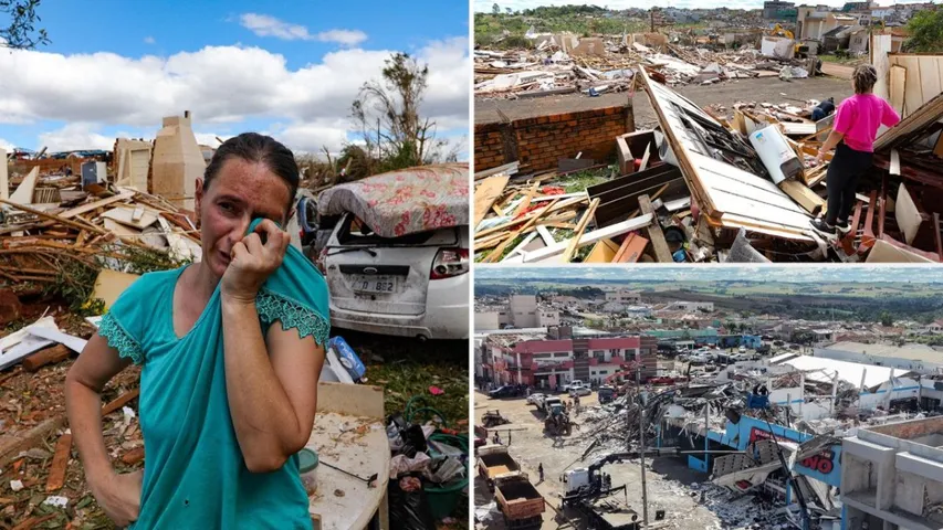 Tornado in Brazil