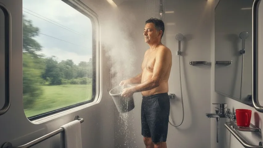 hot bath train