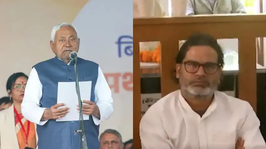 Prashant Kishor Holds 'Maun Vrat' As Nitish Kumar Returns As Chief Minister