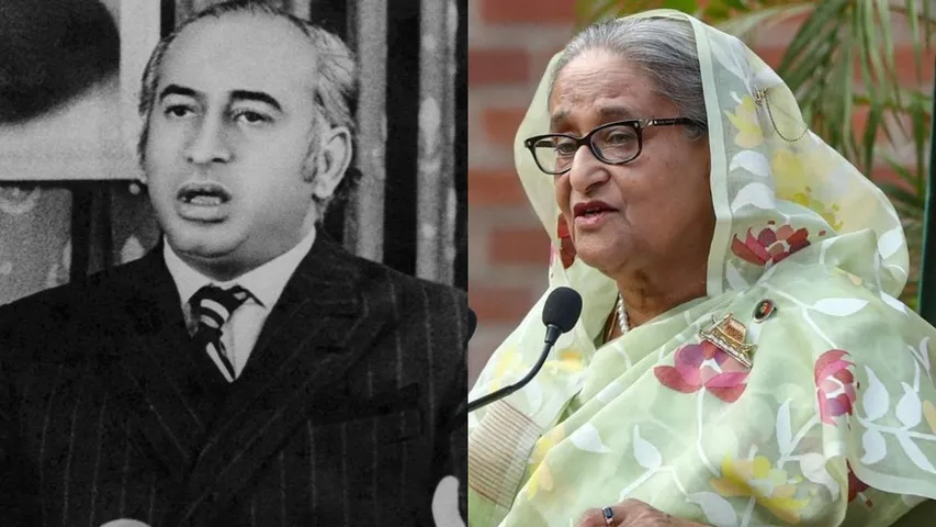 sheik hasina and zulfikar ali bhutto