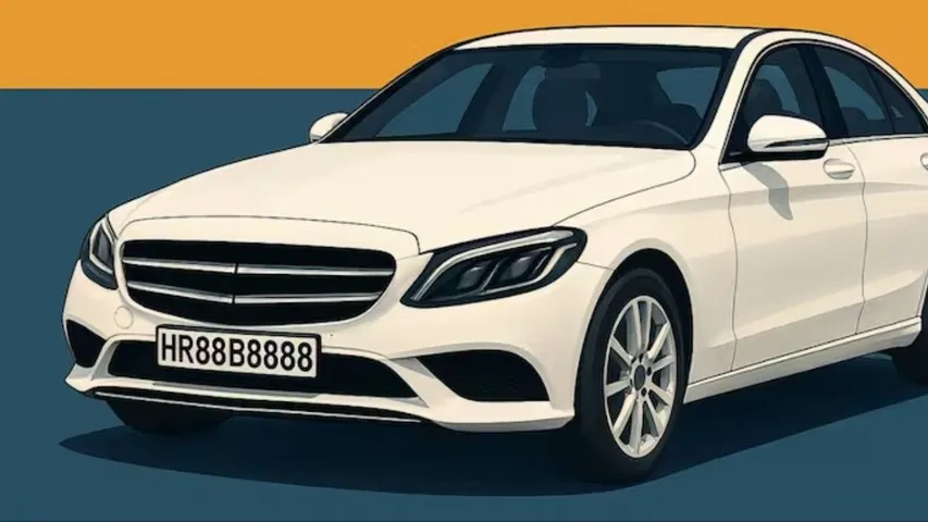 costliest car registration number