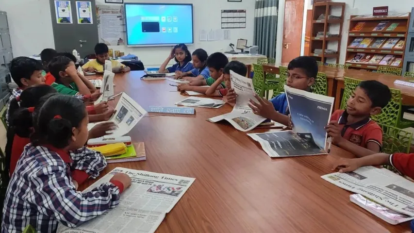 Classrooms To Start Day With Newspaper Readings To Cut Screen Time in Uttarpradesh