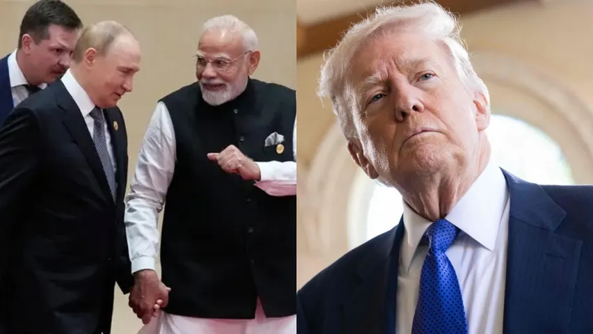 Putin, Modi and Trump