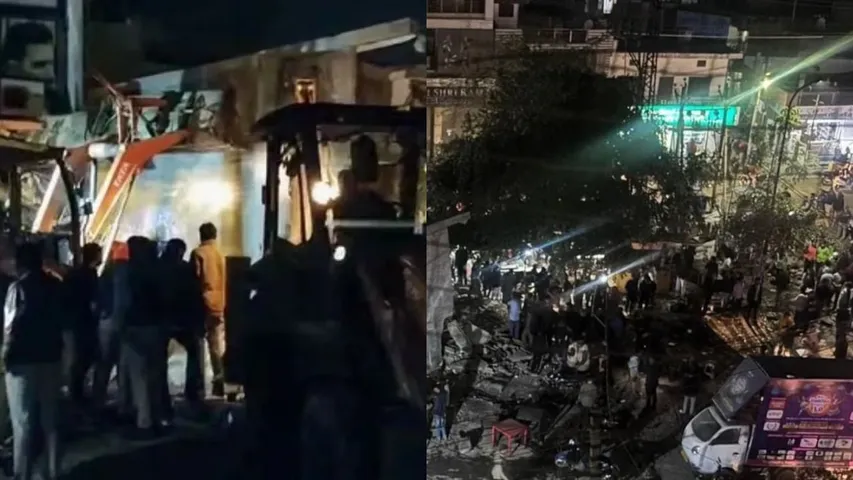 2 Dead and Several Injured As Under-Construction Building Collapses In Rajasthan's Kota