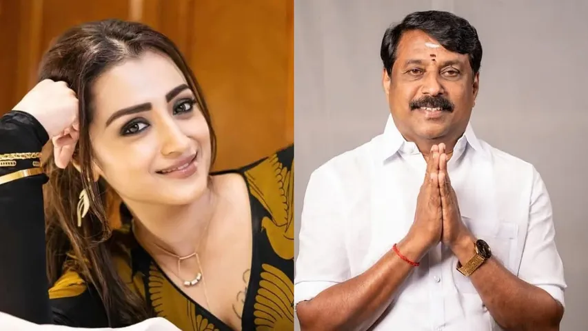 Trisha breaks silence after BJP Tamil Nadu chief links her to Vijay