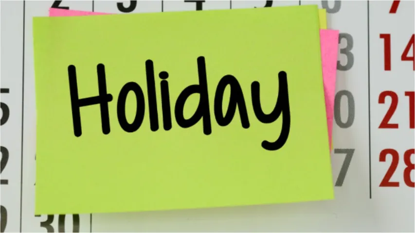 holiday