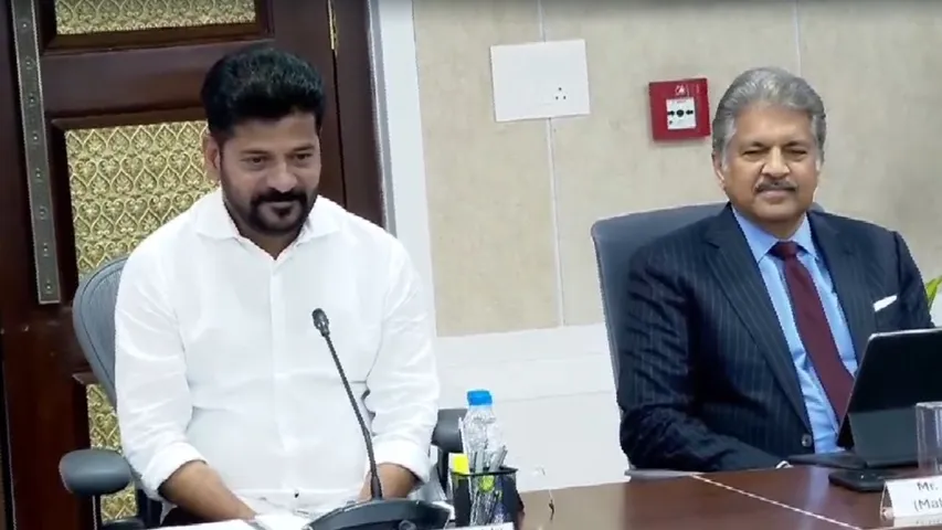 Revanth and anand mahindra