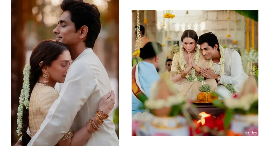 Siddharth -Aditi Marriage