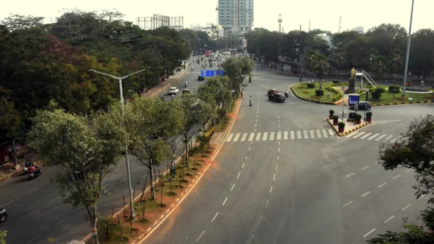 Hyderabad Empty Roads