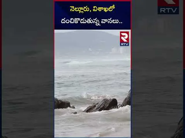 నెల్లూరు, విశాఖలో దంచికొడుతున్న వానలు.. | Heavy rains in Nellore and Visakha | RTV