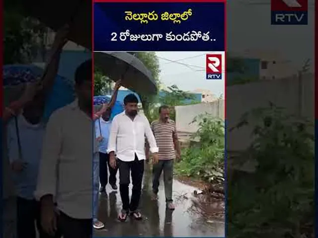 నెల్లూరు జిల్లాలో 2 రోజులుగా కుండపోత | Nellore District People Struggling With Heavy Rains | RTV