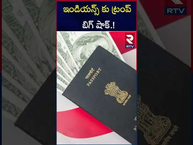 ఇండియన్స్ కు ట్రంప్ బిగ్ షాక్.! | Donald Trump To Give Big Shock to Indians | RTV