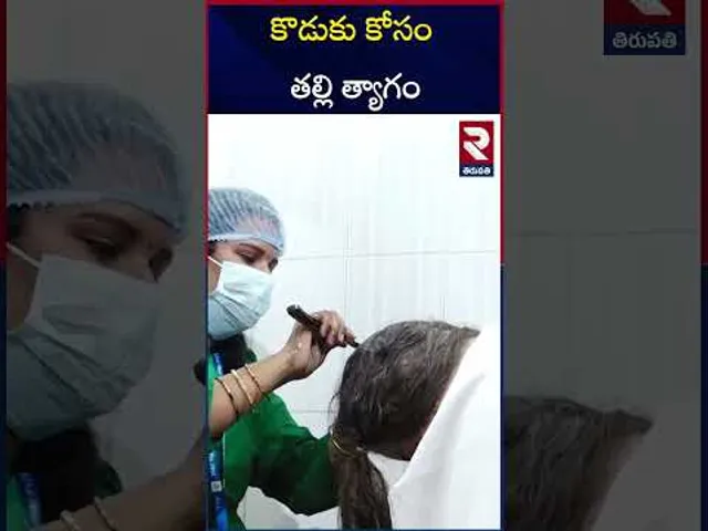 Pawan Kalyan Wife Anna Lezhneva In Tirupati | కొడుకు కోసం తల్లి త్యాగం | Mark Shankar | RTV