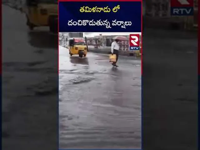 తమిళనాడు లో దంచికొడుతున్న వర్షాలు | Heavy Rains In Thamilnadu | RTV
