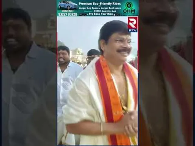 శ్రీశైలం మల్లన్న సేవలో సినీ దర్శకుడు బోయపాటి శ్రీను | Boyapati Srinu Visit To Srisailam Temple | RTV