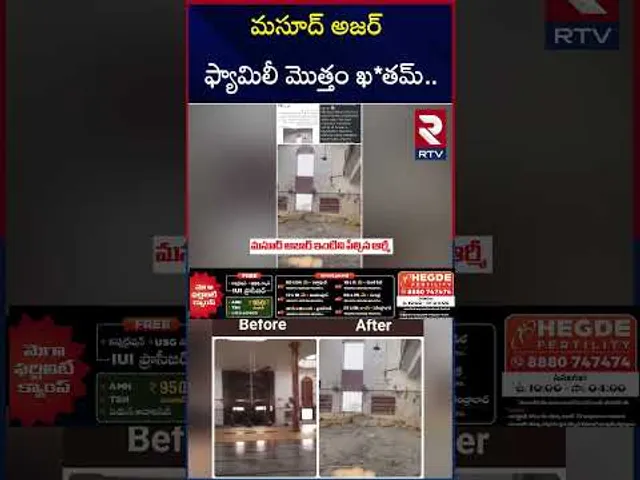 మసూద్ అజర్ ఫ్యామిలీ మొత్తం ఖతమ్ | India Attack On Pakistan | Masood Azhar | RTV