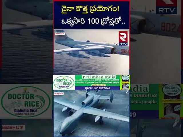 చైనా కొత్త ప్రయోగం! ఒక్కసారి 100 డ్రోన్లతో | India China War Tensions Updates | RTV