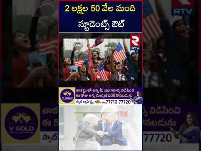 2 లక్షల 50 వేల మంది స్టూడెంట్స్ ఔట్ | Indian Students Visa Rejected In USA | Trump | Modi | RTV