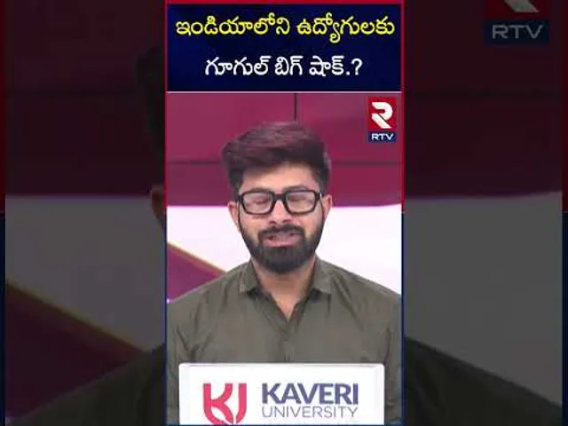 ఇండియాలోని ఉద్యోగులకు గూగుల్ బిగ్ షాక్ | Google Big Shock To Employees In India | RTV