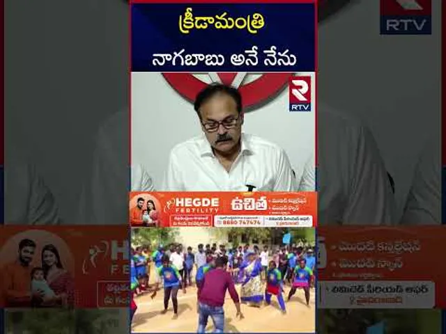 క్రీడా మంత్రిగా  కొణిదెల నాగబాబు..? | Minister Post To Nagababu | RK Roja | RTV