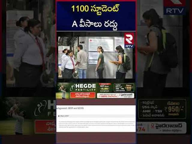 1100 స్టూడెంట్A వీసాలు రద్దు | Trump Shocking Decision On Indian Students | RTV