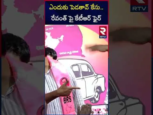 ఎందుకు పెడతావ్ కేసు..రేవంత్ పై కేటీఆర్ ఫైర్ | KTR Sensational Warning To CM Revanth Reddy | RTV