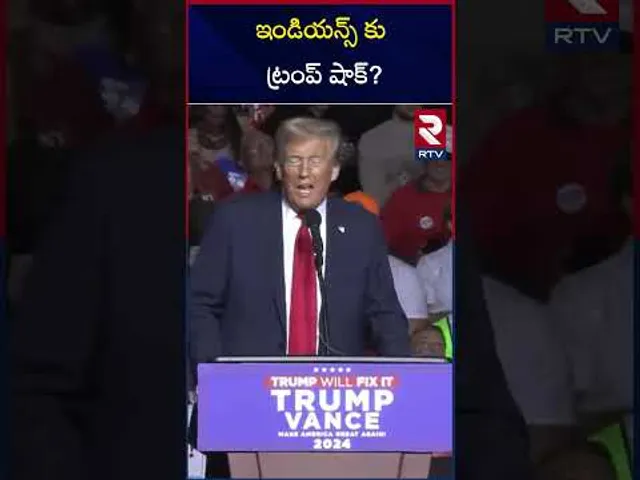 ఇండియన్స్ కు ట్రంప్ షాక్ ? | Trump Shock For Indians | RTV
