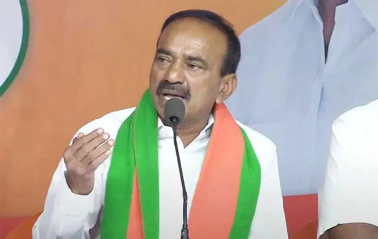 జితేందర్‌ రెడ్డి ట్వీట్‌పై స్పందించిన ఈటల