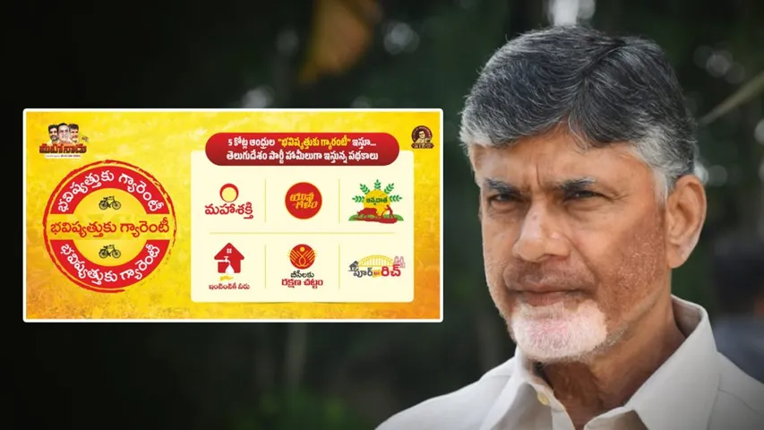 టీడీపీ మేనిఫెస్టో విడుదల....నిరుద్యోగులకు, మహిళలకు వరాల జల్లు..